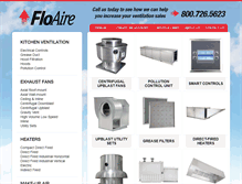 Tablet Screenshot of floaire.com